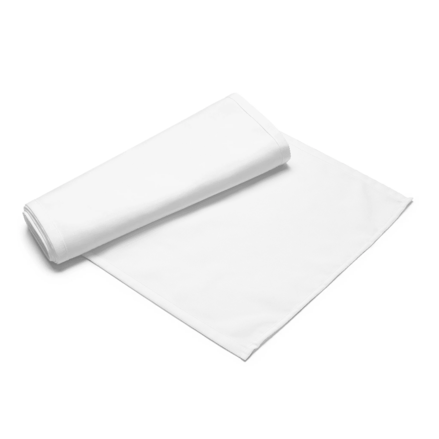 Lifestyle styling of personalized table runner — table runner ready for daily use