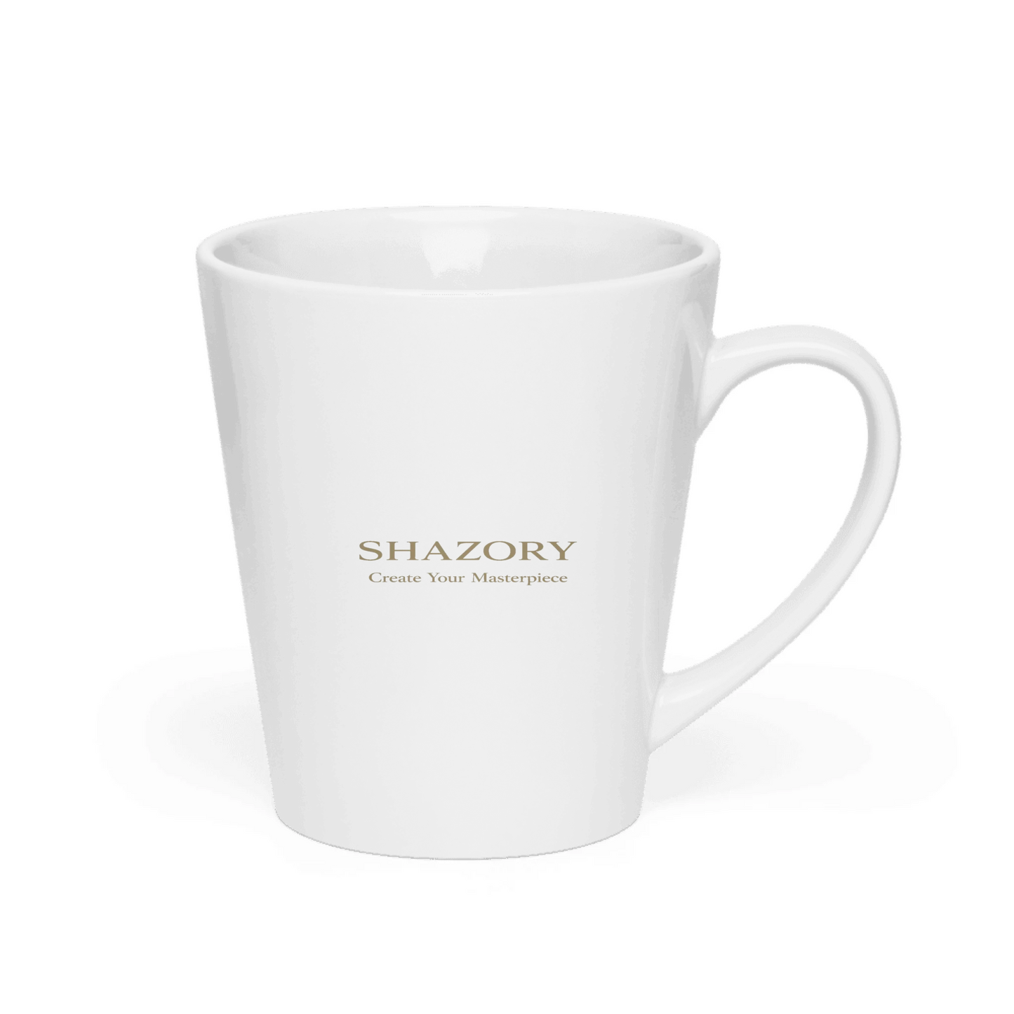 Custom Photo Latte Mug — Large Ceramic | Shazory