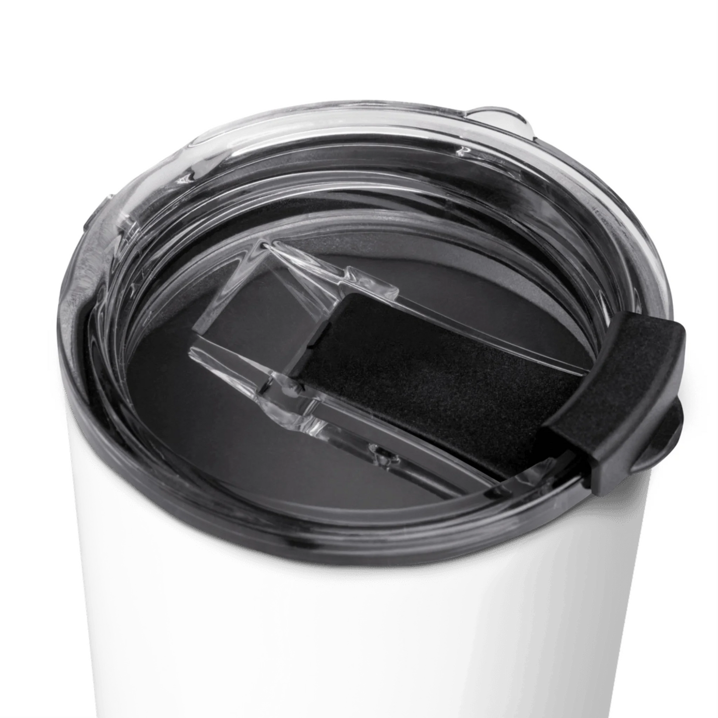 Front view of personalized stainless steel tumbler — tumbler for everyday use