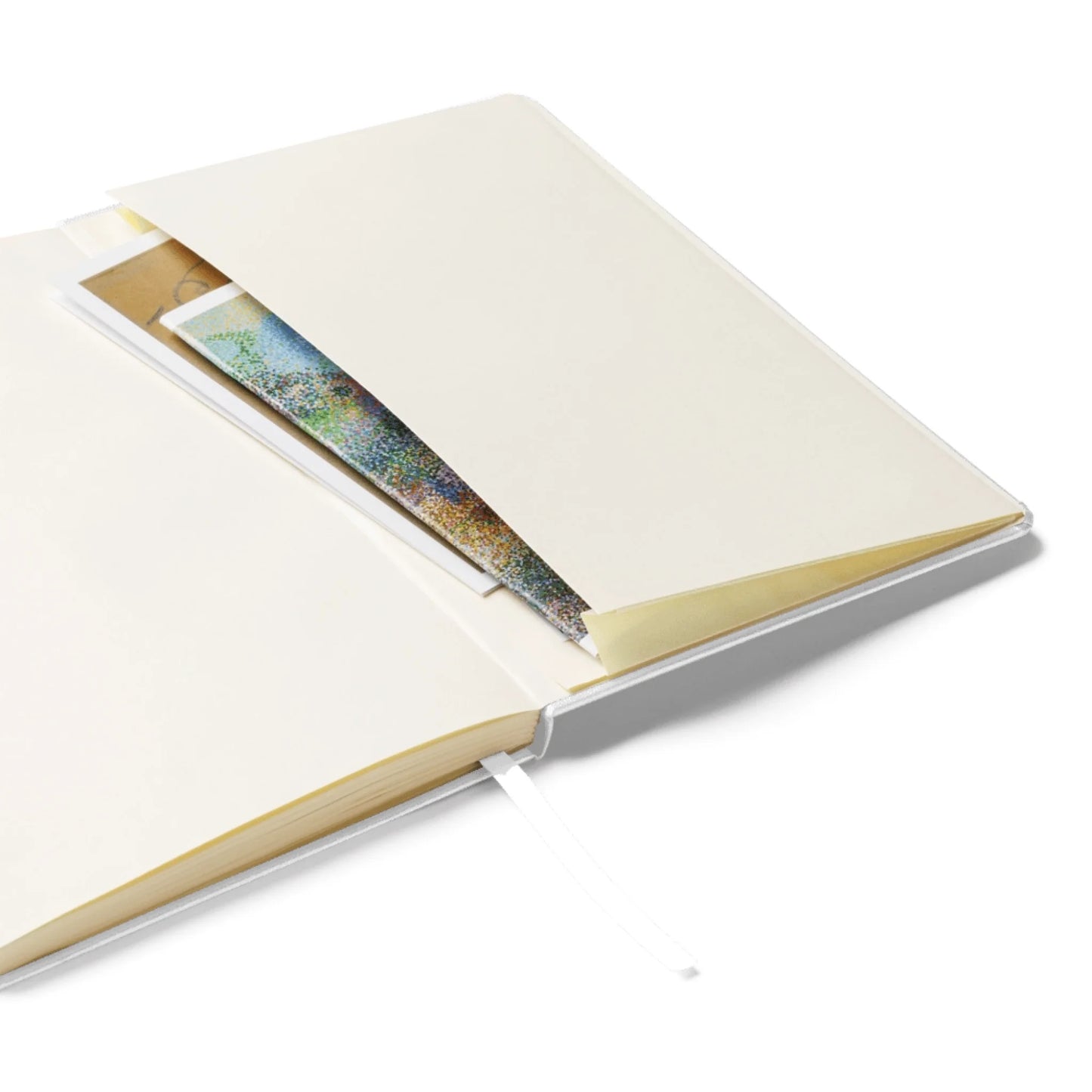 Color or size variation of personalized journalbook hardcover bound notebook — custom journalbook