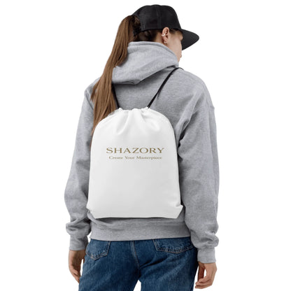 Custom Photo Drawstring Bag — All-Over Print | Shazory