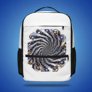 Custom utility backpack with personalized design from Shazory