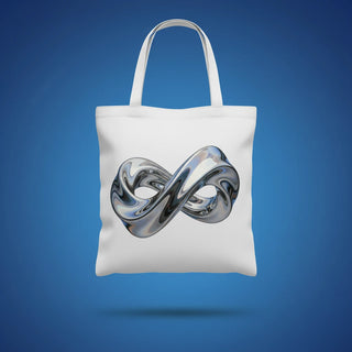 Custom organic cotton tote bag with personalized photo or design from Shazory