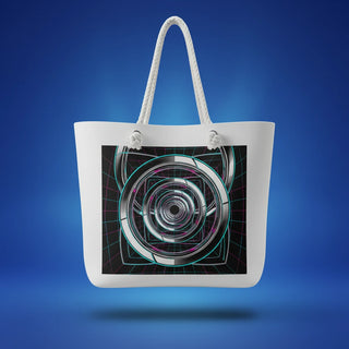 Front view of personalized weekender bag — overnight bag for everyday use