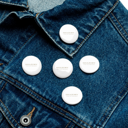 Personalized Pin Buttons — Custom Photo Set | Shazory