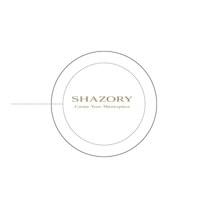 Alternate angle of custom set of pin buttons — personalized design with accessory
