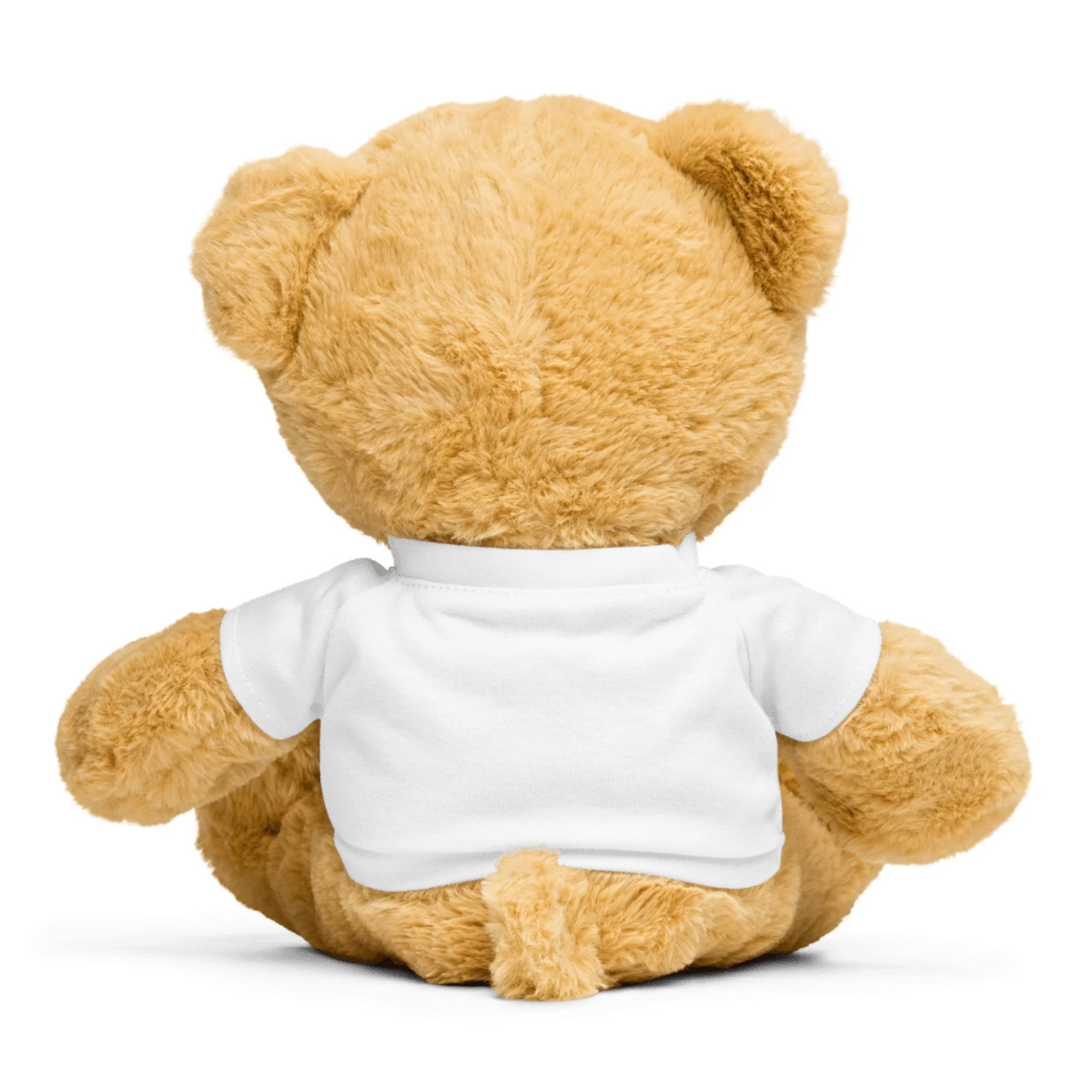 Shazory Custom Teddy Bear — soft polyester fiber close-up texture