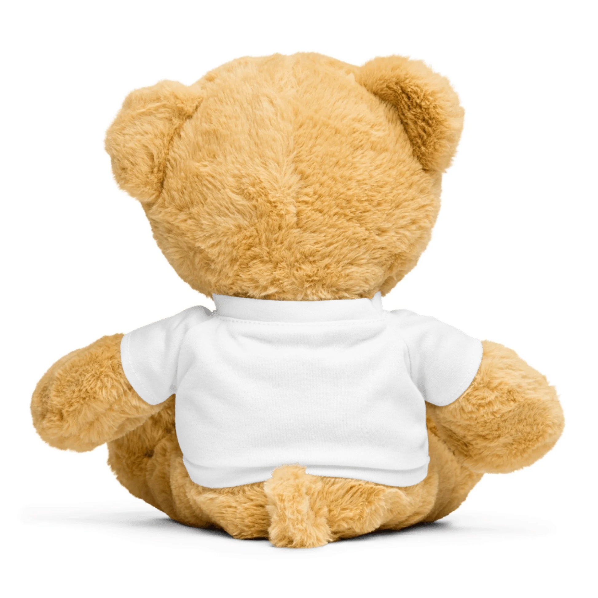Shazory Custom Teddy Bear — soft polyester fiber close-up texture