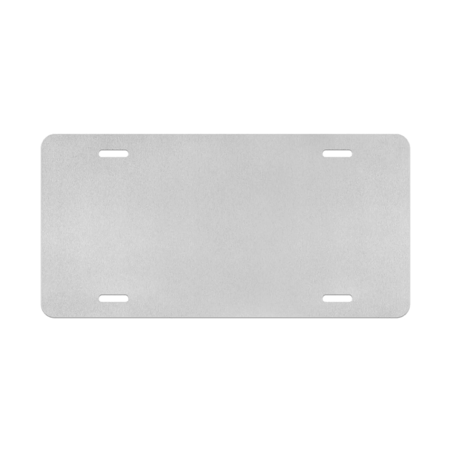 Shazory Custom Vanity Plate — pre-drilled mounting holes