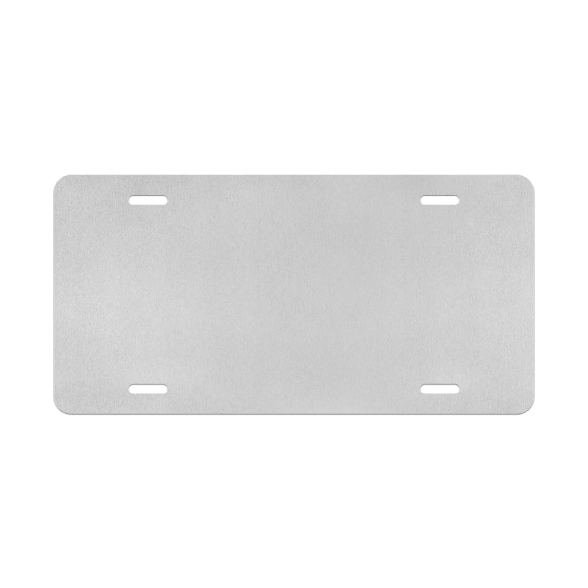 Shazory Custom Vanity Plate — pre-drilled mounting holes