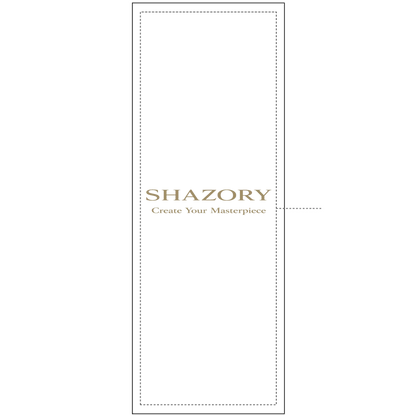 Top view of custom yoga mat — personalized photo design from Creator Studio