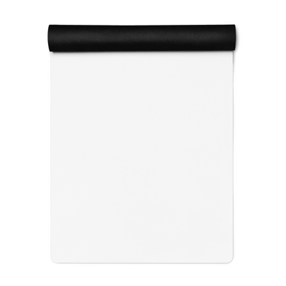 Custom yoga mat alternate styling — personalized fitness accessory for any occasion