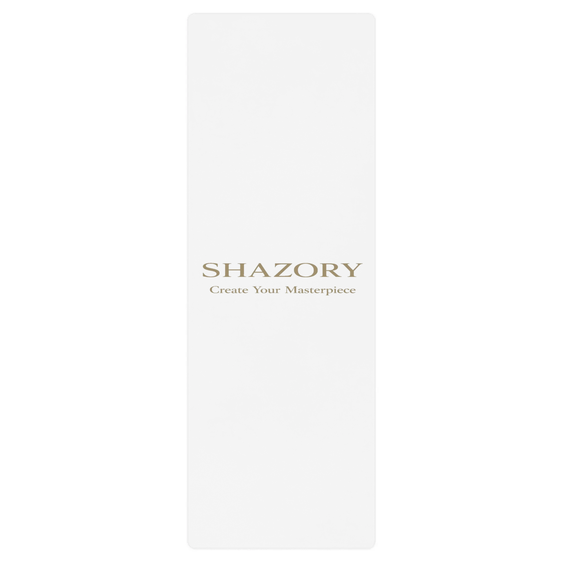 Detail shot of personalized yoga mat — fade-resistant photo or design print