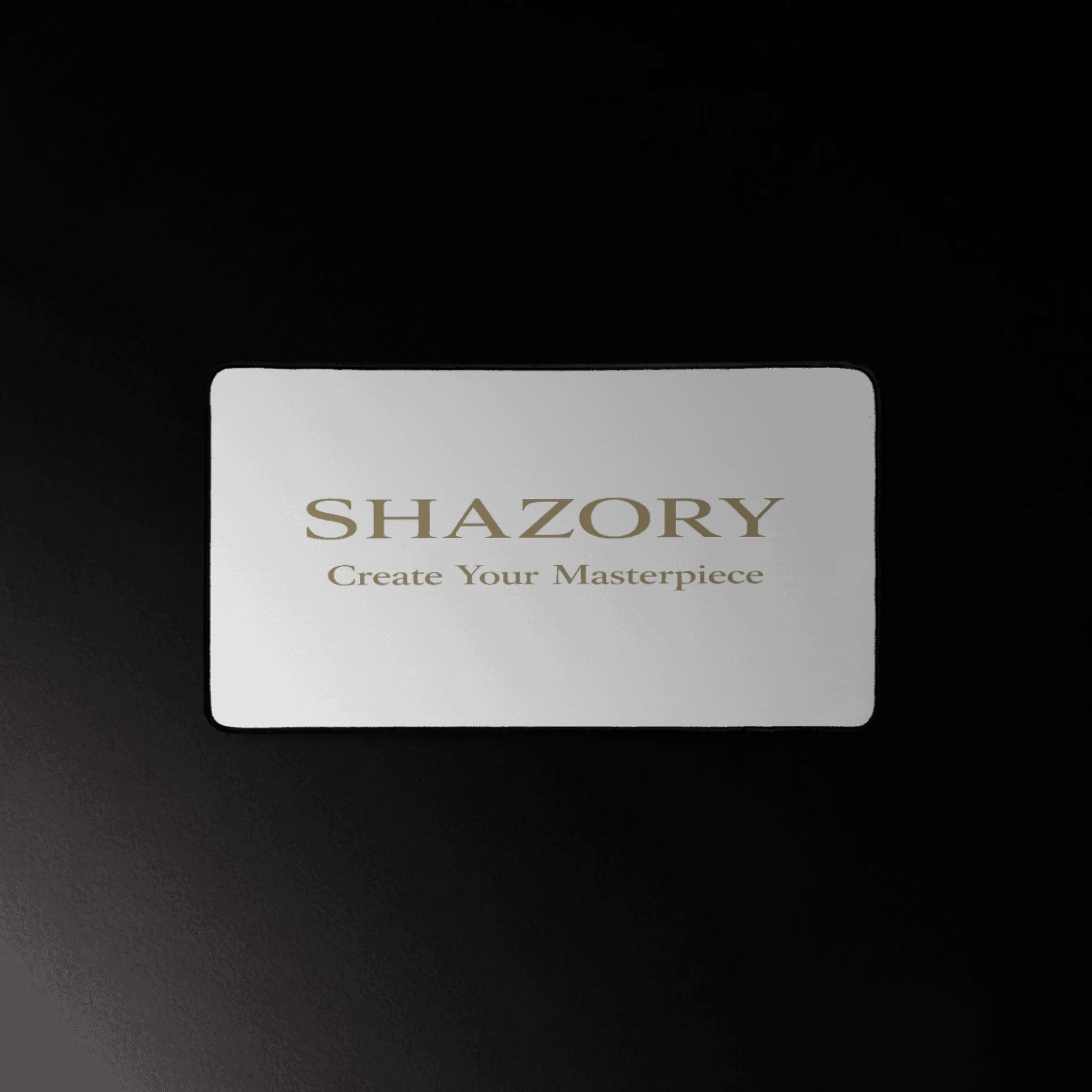 Alternate angle of custom desk mat — personalized design with desk mat