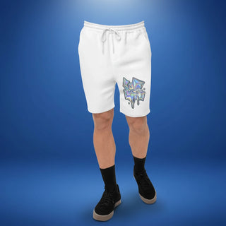 Shazory Custom Photo Men's Fleece Shorts, customizable with your own photo, available at getshazory.com