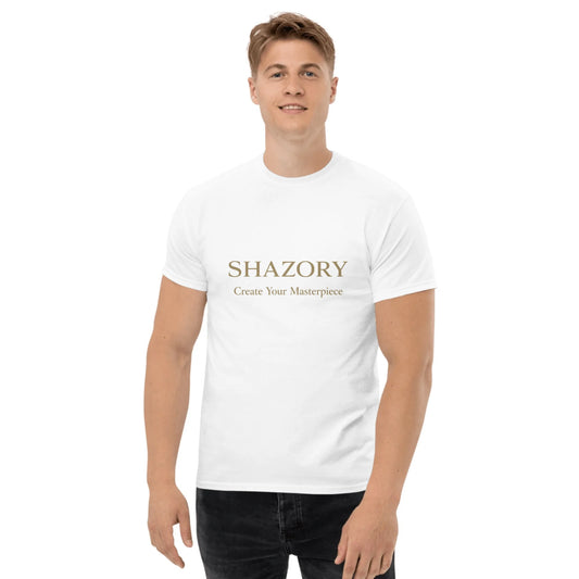 Front view of personalized unisex classic tee — unisex tee for everyday use