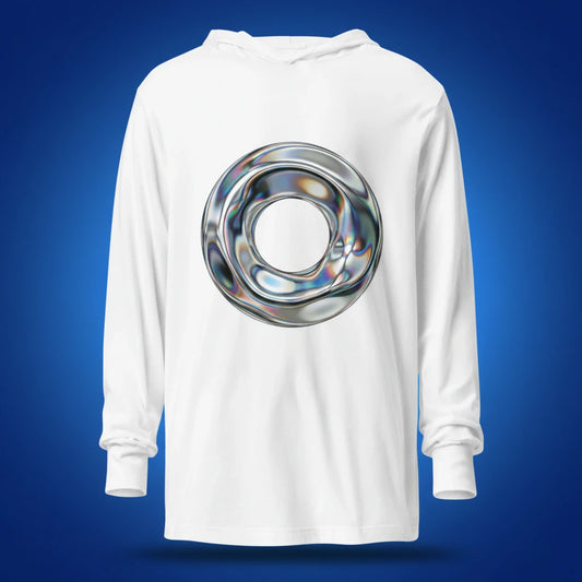 Shazory Custom Photo Hooded Long Sleeve Tee, customizable with your own photo, available at getshazory.com
