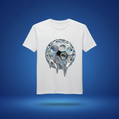 Front view of personalized unisex lightweight t-shirt — unisex tee for everyday use