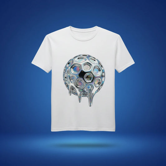 Front view of personalized unisex lightweight t-shirt — unisex tee for everyday use