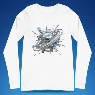 Shazory Custom Photo Unisex Long Sleeve Tee, customizable with your own photo, available at getshazory.com