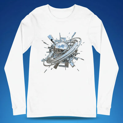 Unisex Long Sleeve Tee — personalized photo or design printed on unisex long sleeve tee from Shazory