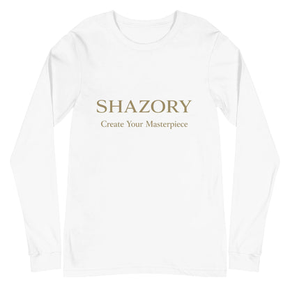 Unisex Long Sleeve Tee — personalized photo or design printed on unisex long sleeve tee from Shazory