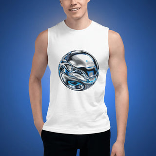 Shazory Custom Photo Unisex Muscle Tee, customizable with your own photo, available at getshazory.com