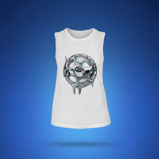 Shazory Custom Photo Women's Muscle Tank, customizable with your own photo, available at getshazory.com