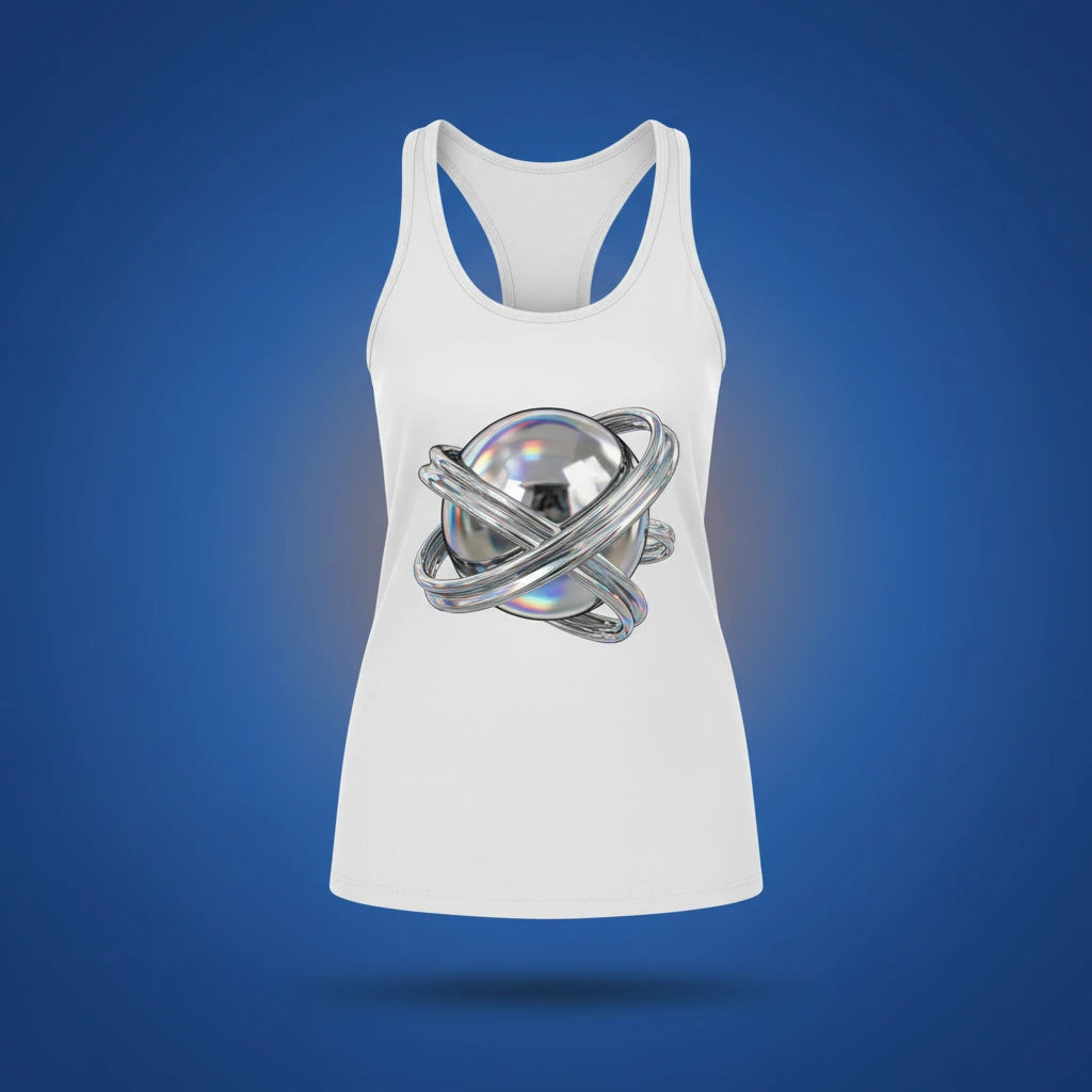 Shazory Custom Photo Women's Racerback Tank, customizable with your own photo, available at getshazory.com