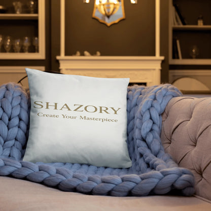 Custom Photo Throw Pillow — Basic All-Over | Shazory