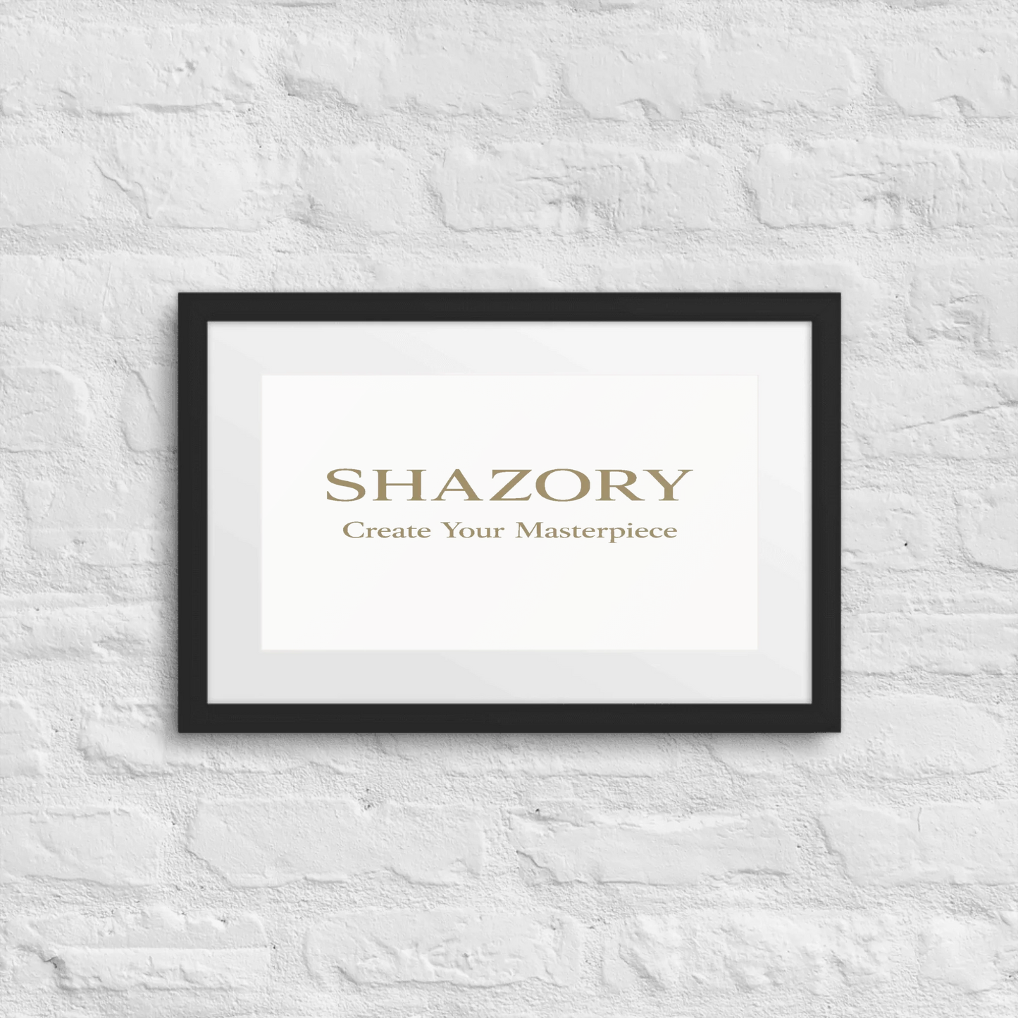 Detail texture macro of custom matte framed poster with mat — premium framed poster finish
