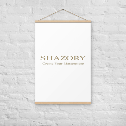 Custom Photo Poster — Enhanced Matte with Hanger | Shazory