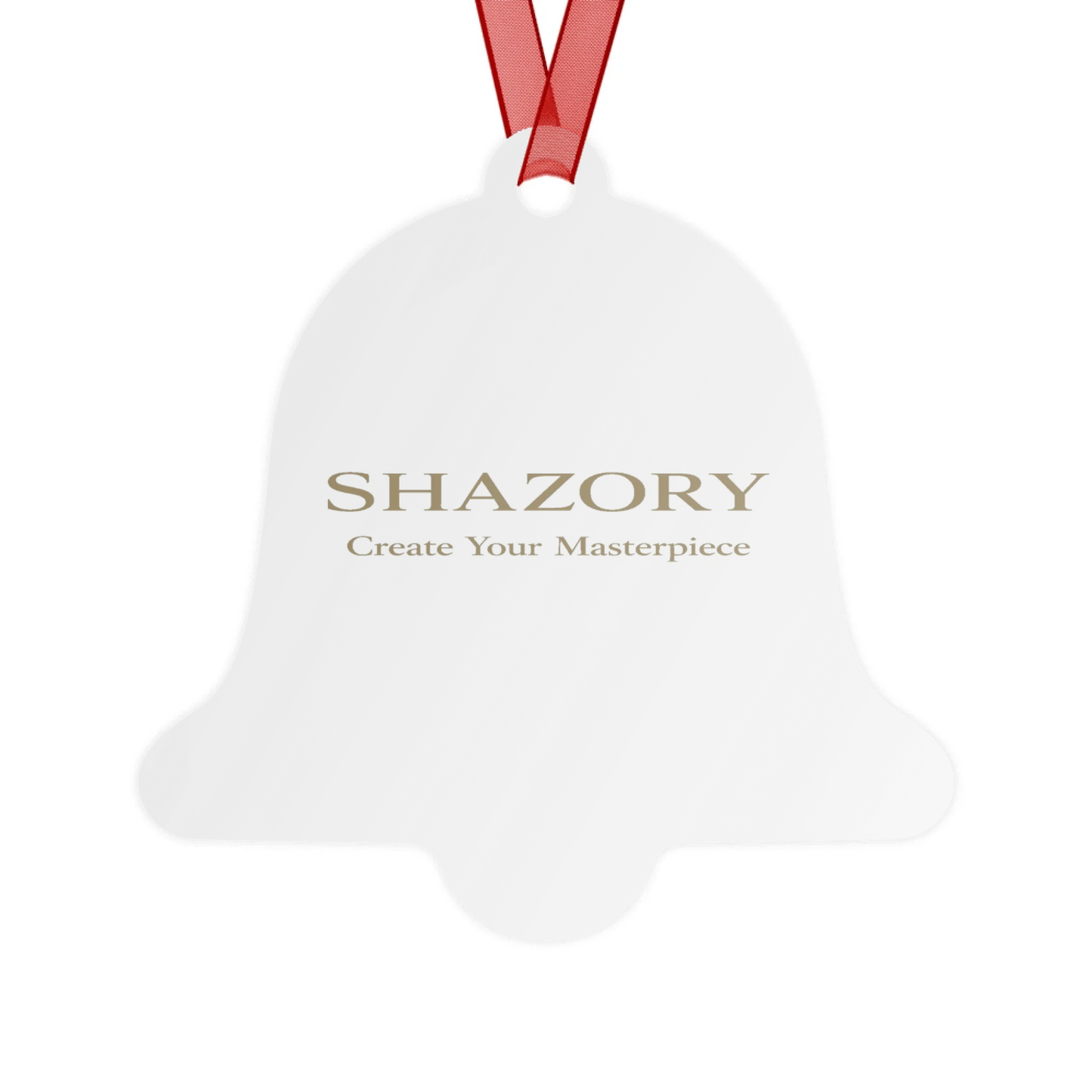 Personalized Christmas Ornament — Metal | Shazory