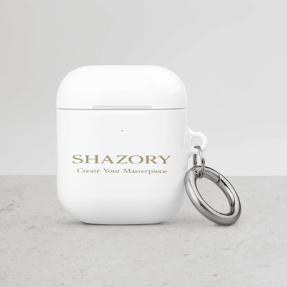 Shazory Custom All-Over Print AirPods Case — bottom view of personalized photo case