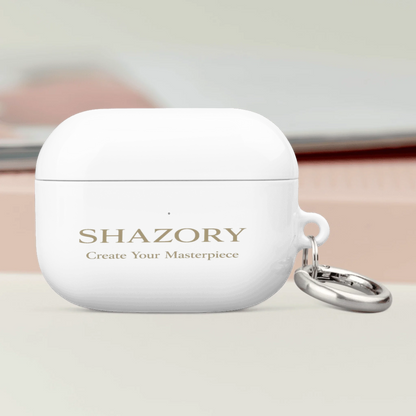 Shazory Custom All-Over Print AirPods Case — Lightning charging port view