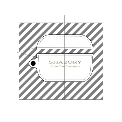 Shazory Custom All-Over Print AirPods Case — premium AirPods accessory with full-color photo print