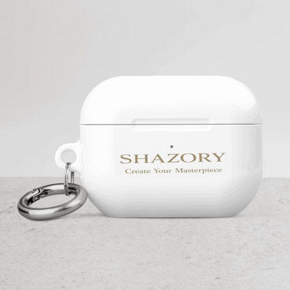 Shazory Custom All-Over Print AirPods Case — Creator Studio personalized AirPods case from Shazory