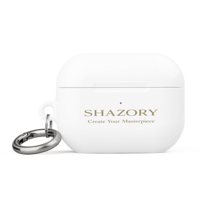 Shazory Custom All-Over Print AirPods Case — Creator Studio personalized print quality detail
