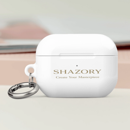 Shazory Custom All-Over Print AirPods Case — gift-ready personalized photo case from Shazory