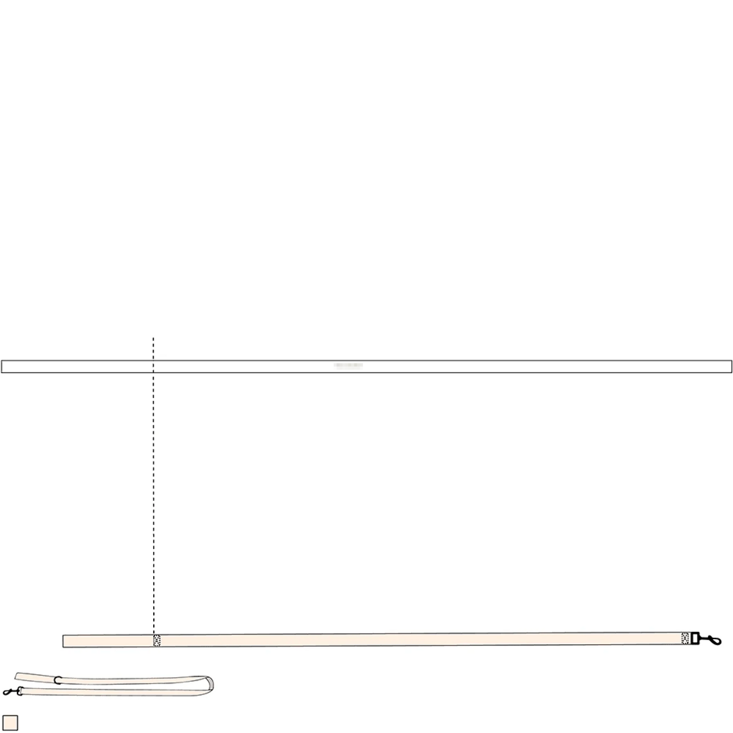 Shazory Custom Pet Leash — metal trigger snap clip detail