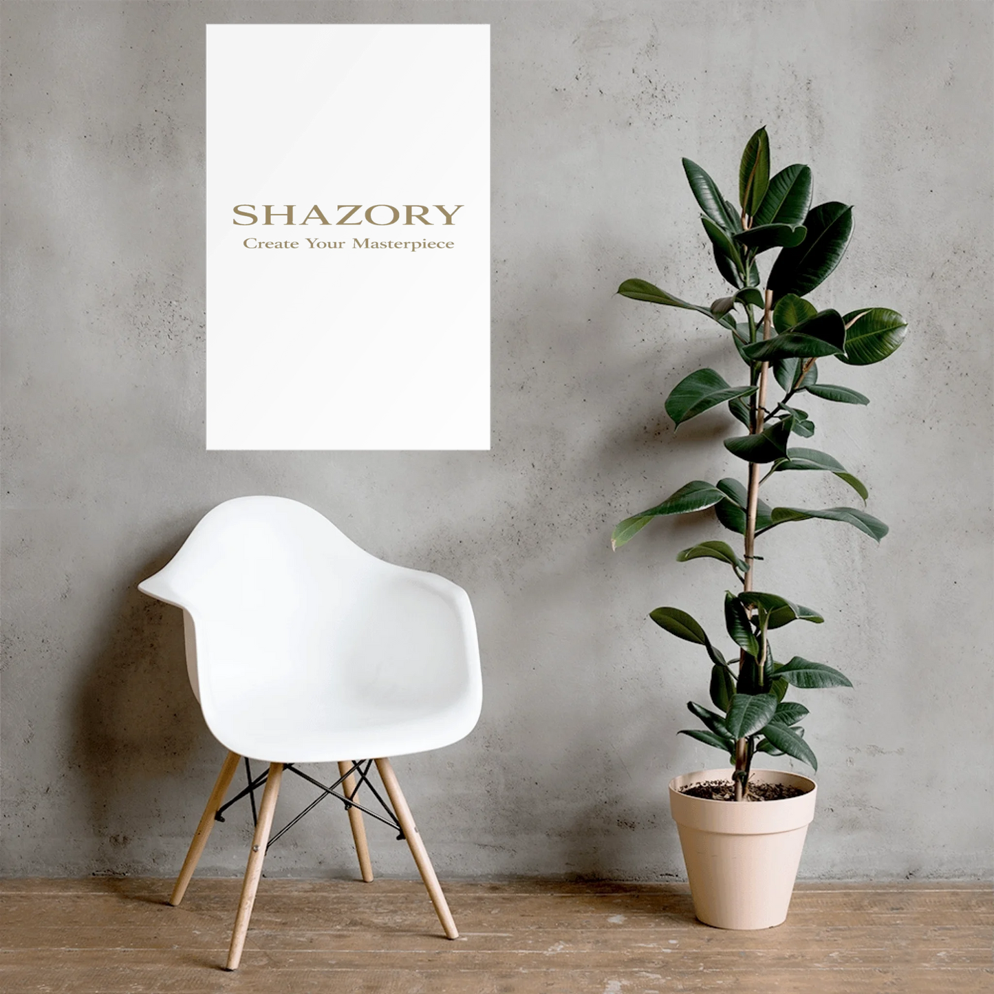 Shazory Custom Premium Luster Poster — 5x7 inch frame-ready size