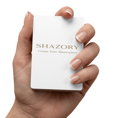 Shazory Custom Poker Playing Cards — 52-card deck with custom design