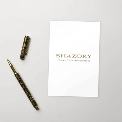 Shazory Custom Standard Postcard — horizontal orientation print