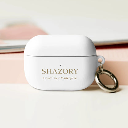 Shazory Custom AirPods Case — TPU case with custom print and carabiner