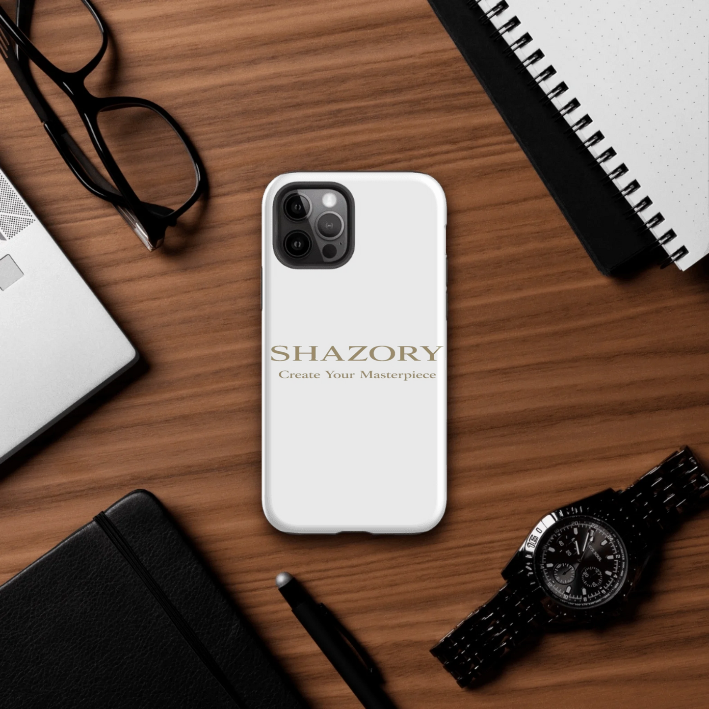 Shazory Custom Tough iPhone Case — iPhone 12 Pro Max precision port alignment