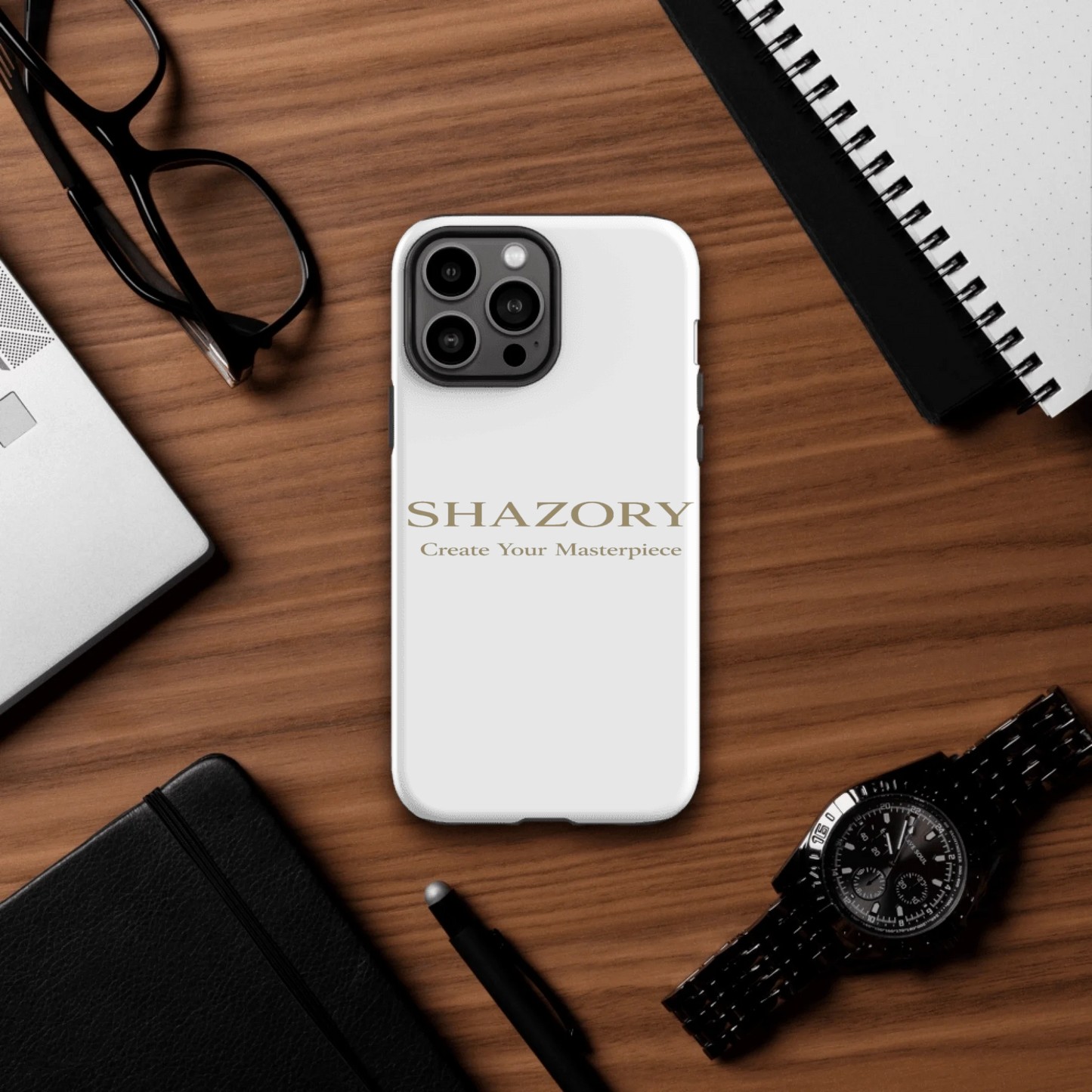 Shazory Custom Tough iPhone Case — iPhone 13 Pro dual-layer build
