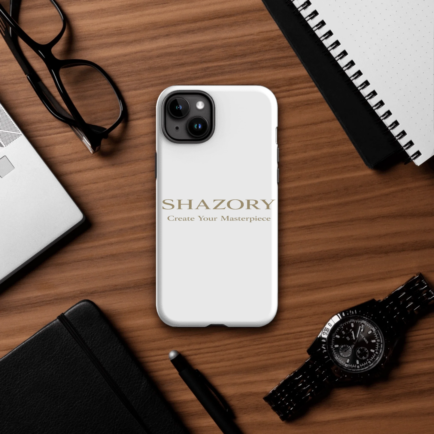 Shazory Custom Tough iPhone Case — iPhone 15 polycarbonate construction