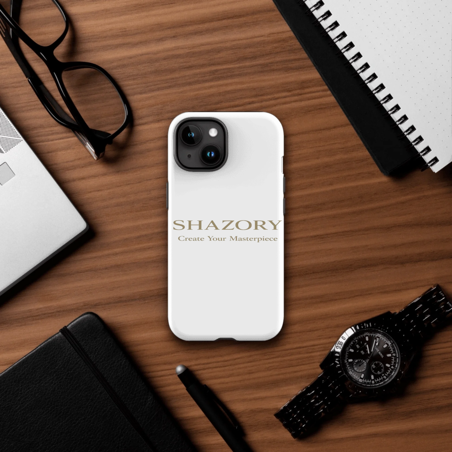 Shazory Custom Tough iPhone Case — iPhone 15 Pro Max premium case