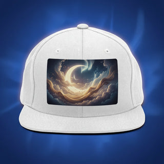 Shazory Custom Photo Snapback Hat, customizable with your own photo, available at getshazory.com