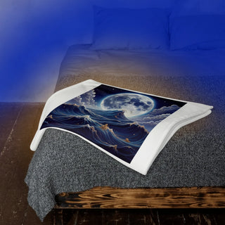 Shazory Custom Photo Throw Blanket, customizable with your own photo, available at getshazory.com